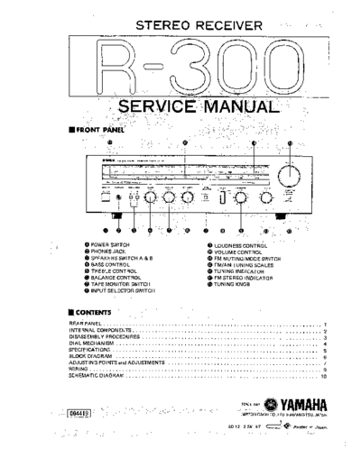 Yamaha  receiver