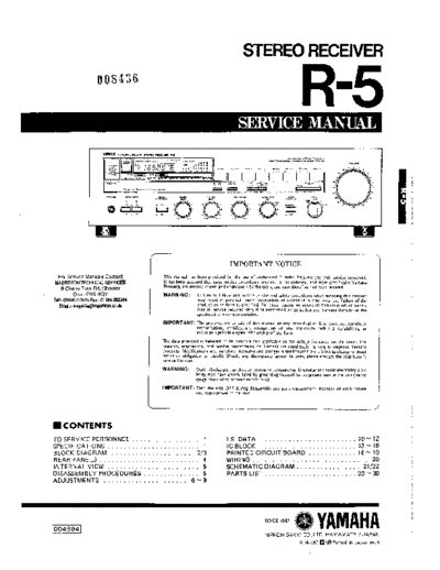 Yamaha  receiver