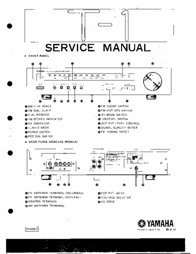 Yamaha T1 tuner