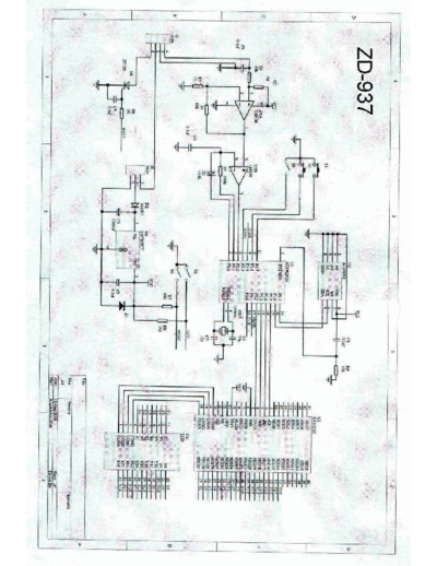 Full Energy ZD937 Soldering station ZD-937 schematic