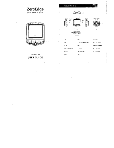 ZeroEdge Z1 User Guide for Z1 Dashcam