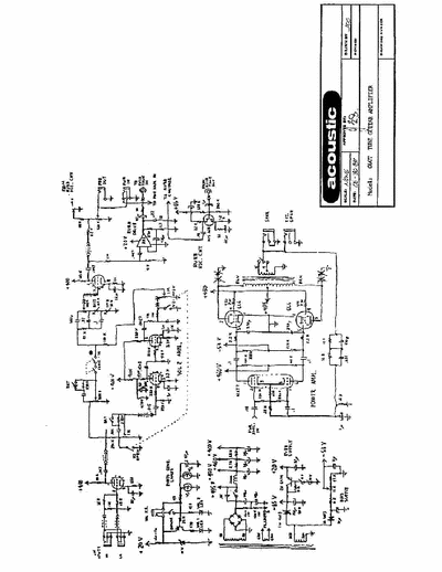 acoustic G60T G60T amplifier