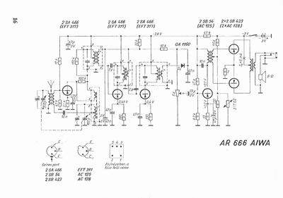 AIWA AR 666 AR-666 
AR666