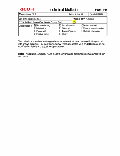 lanier mp4500 service manual