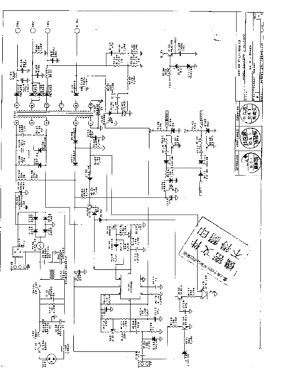 Action Electronic CA-1570 CX-1570 Schematics