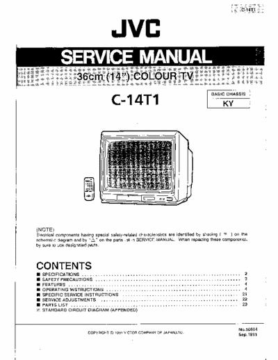 JVC c-14t1 c-14t1 chassis KY