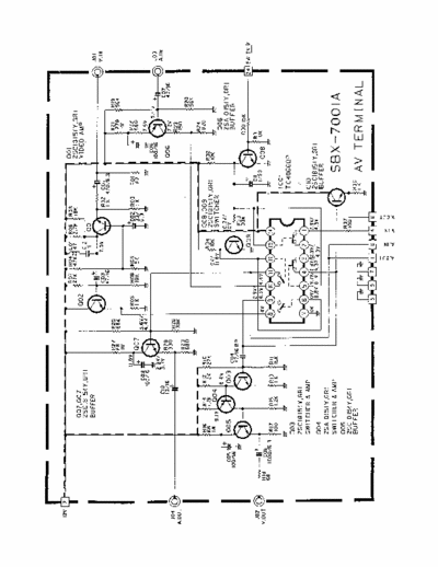 JVC C211ED Schematic of C211ED