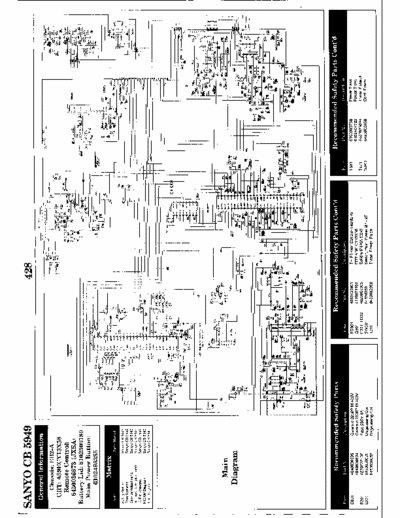 Sanyo CB5949 CB5949