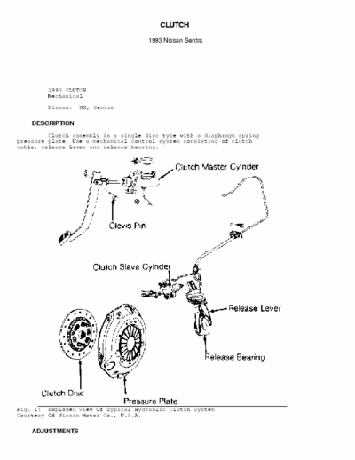 Nissan 90 ~93 Nissan B13 Clutch