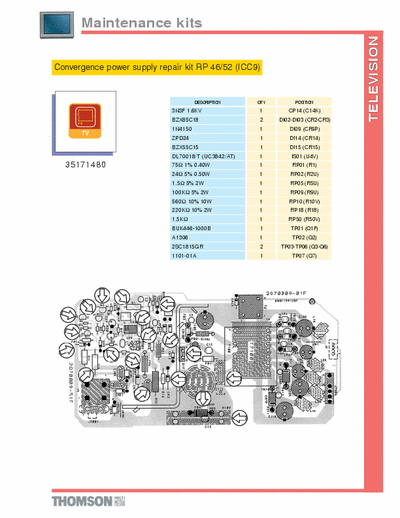 Thomson  Kit convergenza ICC9
Regards Inty