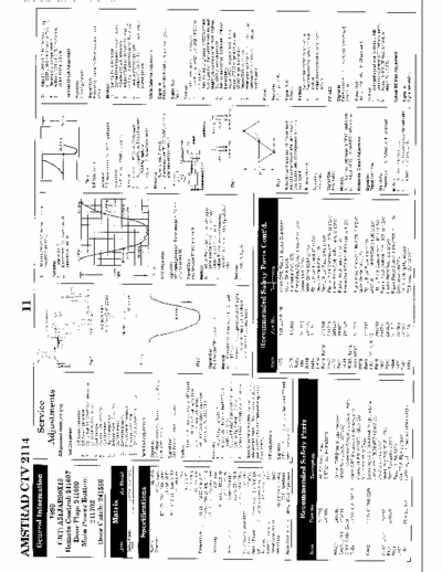 Amstrad ctv-2114 ctv-2114