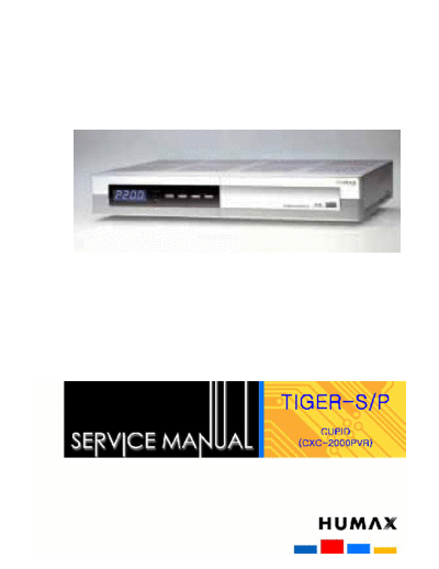 Humax cxc 2000 pvr Humax cxc-2000pvr servicemanual.. 
Didn\