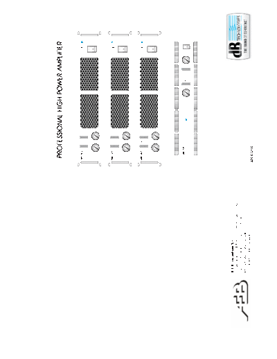 dB Technologies HPA-1000 HPA Series Professional high power amplifier owners manual
HPA1000 HPA1400 HPA2800 HPA3100L