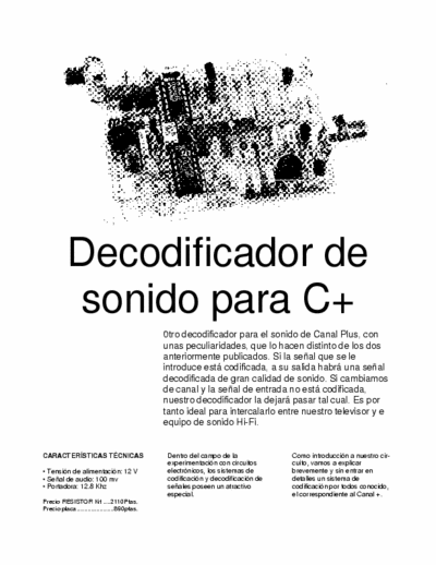 ---- decodificador decodificador de señal