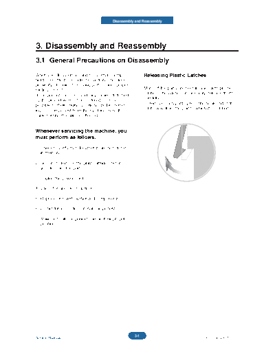 Samsung CLX-6210FX Service Manual Chapter 3: Disassembly and Reassembly