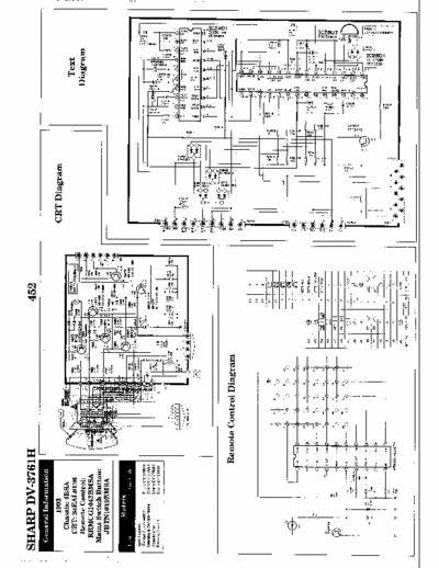 Sharp dv-3761h dv-3761h chassis 4BSA