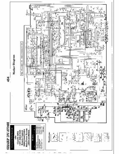 Sharp dv-3770h dv-3770h chassis 4BSA