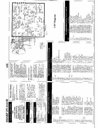 Sharp dv-5161h dv-5161h chassis 4BSA