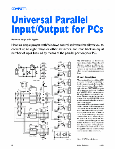 Elector  Universal paralel I/o for PC