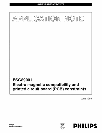  EMC Electro magnetic compatibility adn printed circuit boards constraints