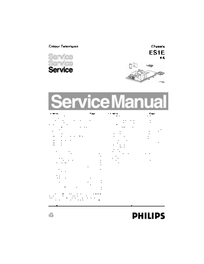 philips 28PT7120/12 SERVICE MANUAL