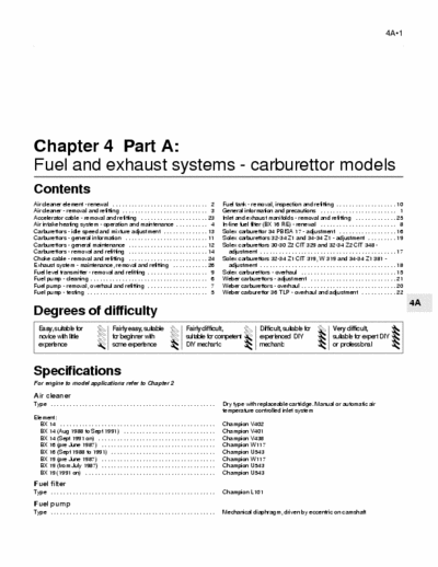   Solex 30-30 z2 CIT 329 Carb.
Carburettor Haynes manual for unknown car by Luka.