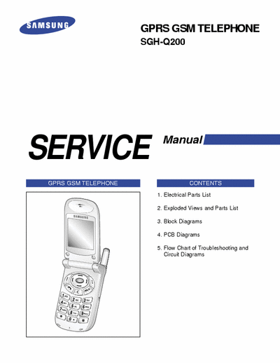 Samsung SGH-Q200 Manual Service  - pag. 48