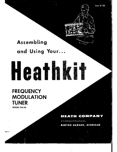 Heatkit FM-3A FM tuner receiver