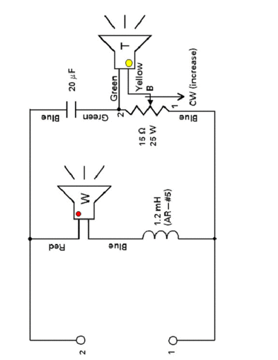 Acoustic Research AR-4X AR4X schematic