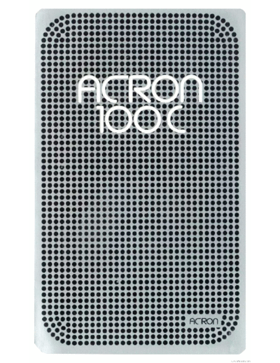 Acron 100C Speaker brochure