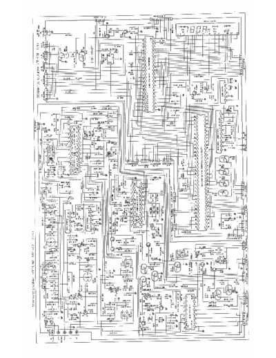 Adcom GTP-600 Stereo sound  tuner preamplifier schematics