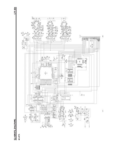 Adcom GTP-830 AC3/DTS RECEIVER PREAMPLIFIER Service manual and schematics