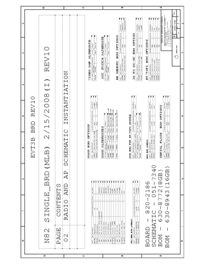 Apple iPhone 3G Circuit diagram (schematic) for iPhone 3G.