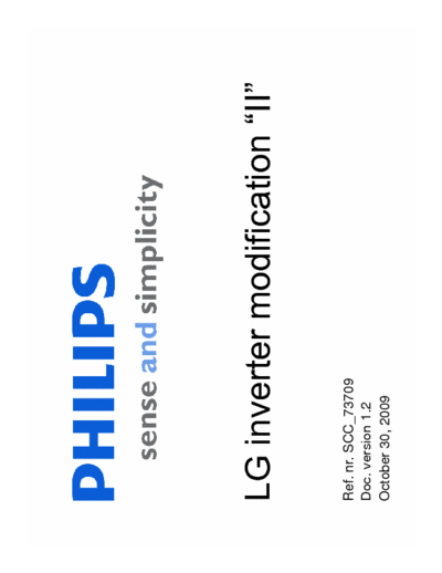 Phillips 42PFL7422D/37 This is the repair/mod for the inverter card.