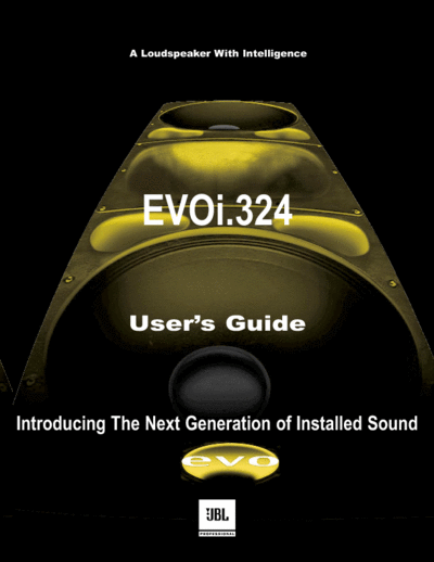 JBL  EVOi.324 The Intelligent Powered Loudspeaker