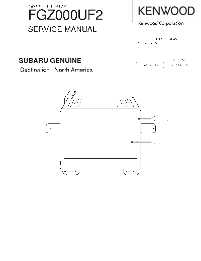 kenwood fgz000uf2 Kenwood fgz000uf2 (LCD Monitor) service manual.