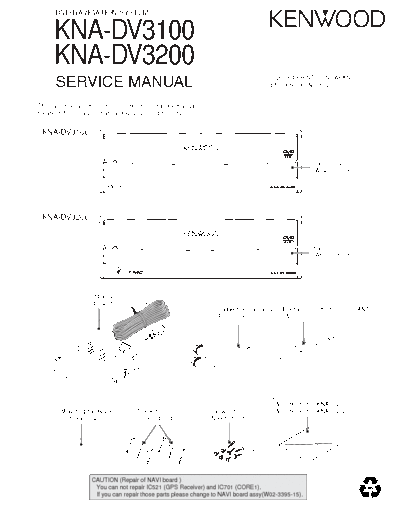 kenwood DV-3100_DV-3200 Kenwood DV-3100 / DV-3200 service manual.