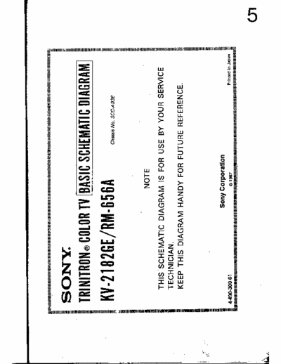 sony kv2182 shematic-diagram