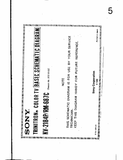 sony kv-2184 shematic-diagram