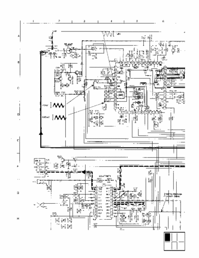 Motorola KX-T4410 Panasonic KX-T4410 Cordless  Phone Schematics