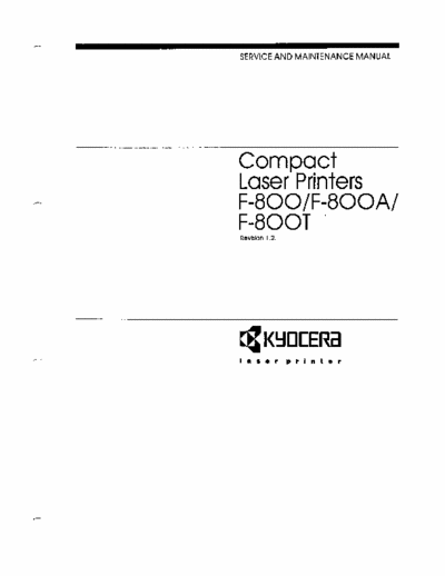 kyocera f800 servicemanual