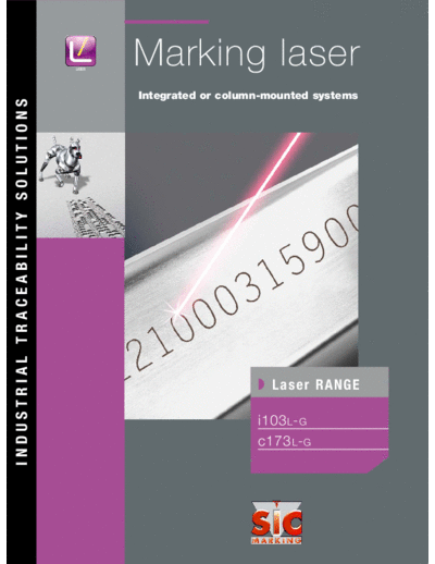 SIC I 103L-G Laser machin