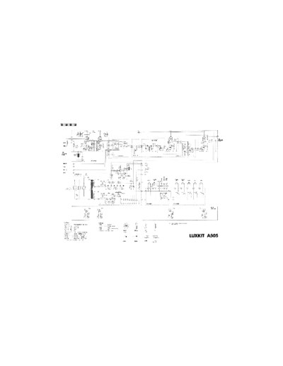 Luxman - Luxkit A-505 Luxkit A-505 Vacuum tube preamp