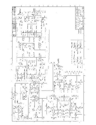 Crown MA600 Audio Professional Amplifier File includes: shcematics, PCB 2 side views, Electronic device cross reference and values.