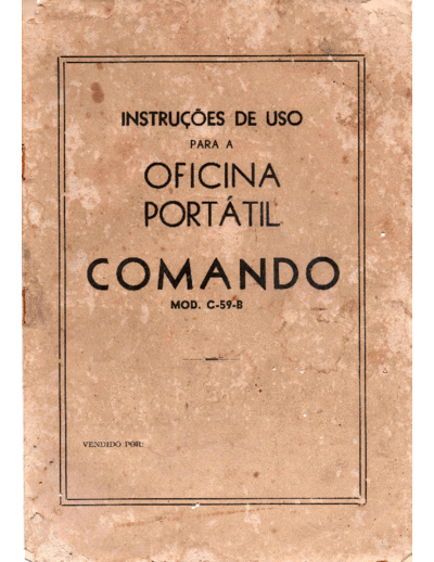 Comando CRT-59B Tube tester