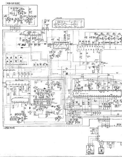 Mitsubishi CT-28AV1 schematics CT-28AV1