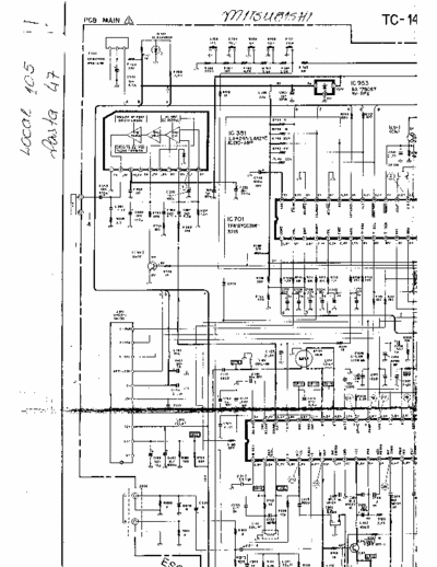 Mitsubishi tc-2099 tc1499,2099