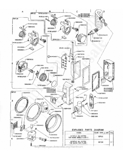 OLYMPUS olympusT-28 olympusT-28 optic explode