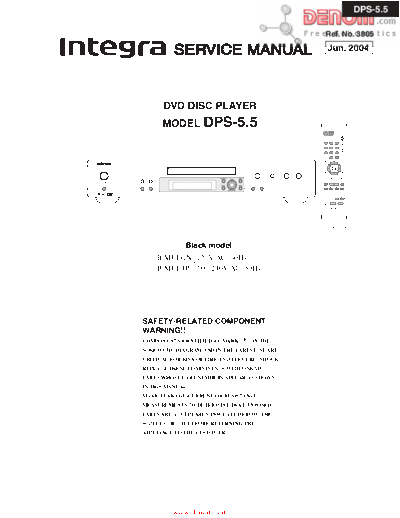 onkyo DPS.5.5 onkyo DPS.5.5 service manual