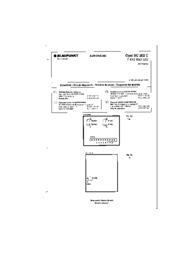 OPEL SC202c Service manual -    